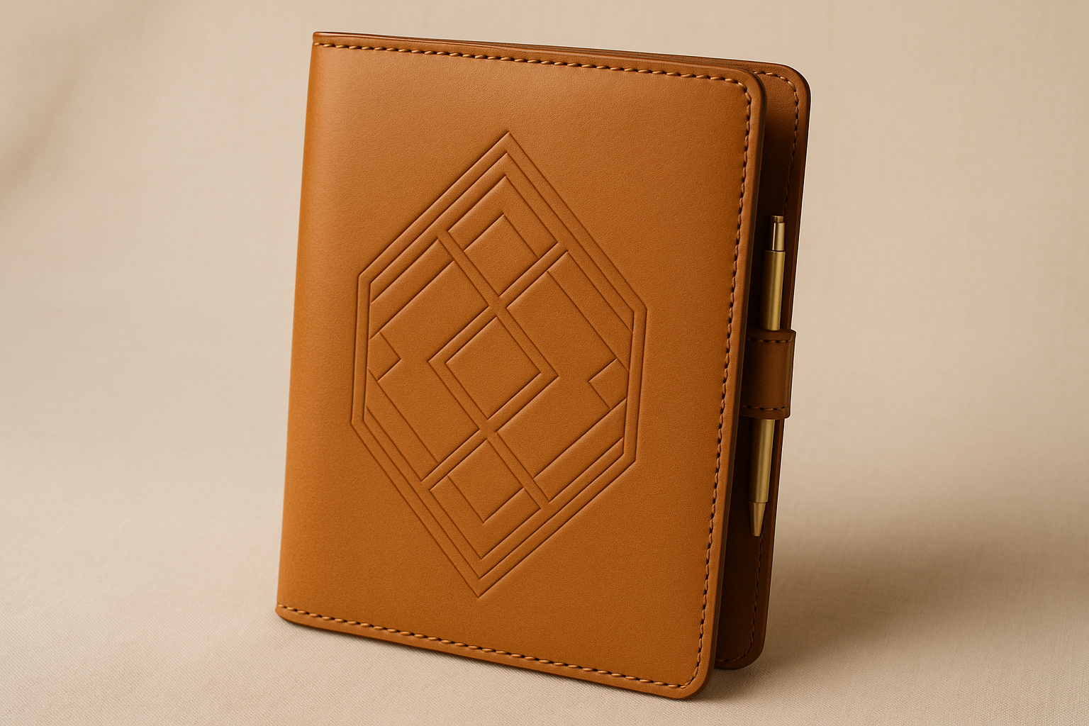Custom Folio Embossed