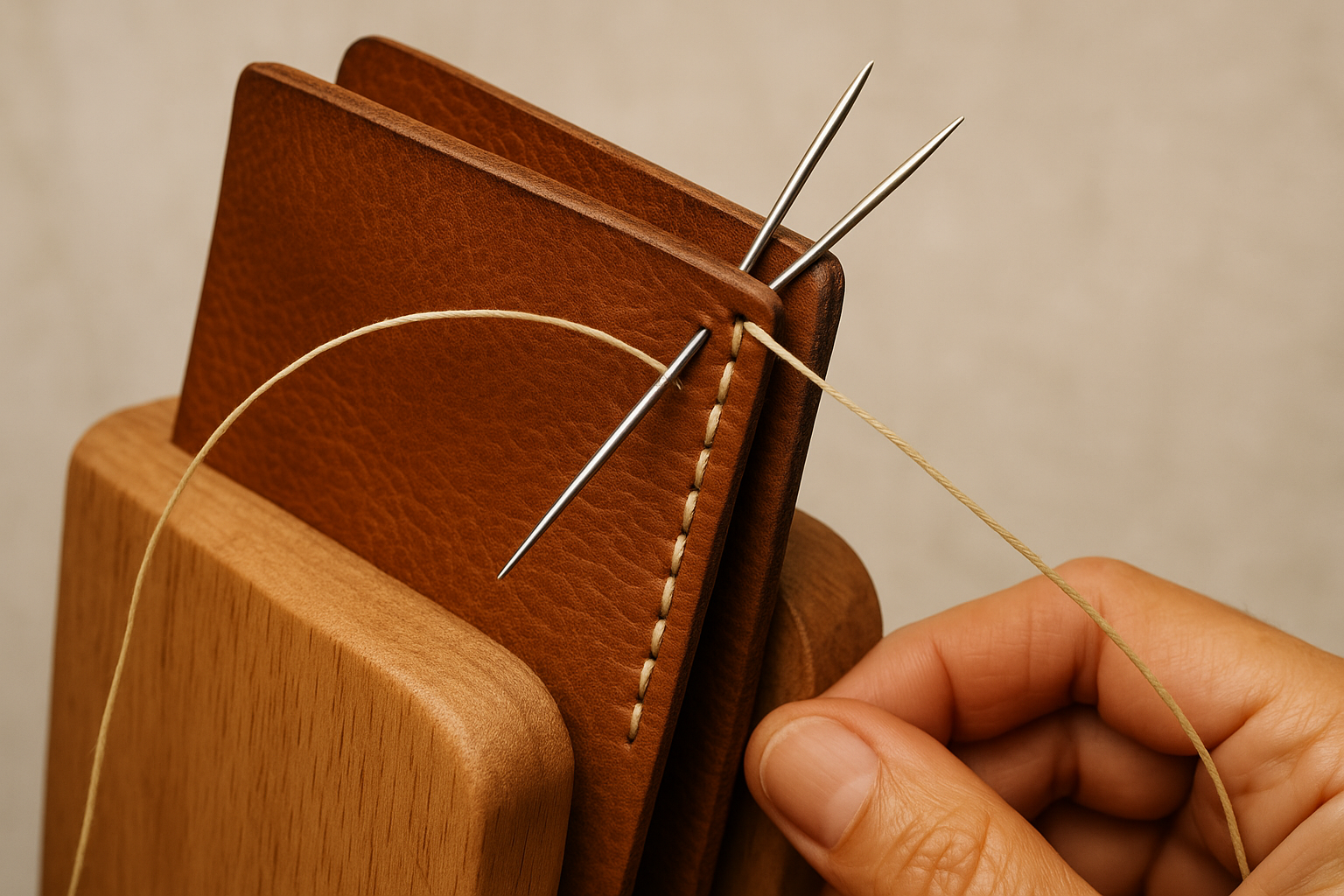 Process Hand Stitching